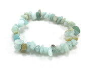 Energized Amazonite Chip Bracelet | Heart & Throat Chakra Healing - BrahmatellsStore