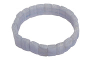Energized Blue Lace Agate Bracelet for Serenity | Brahmatells - BrahmatellsStore