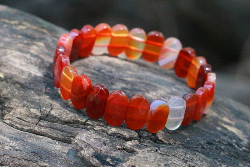 Energized Carnelian Bracelet for Creativity & Confidence | Brahmatells - BrahmatellsStore
