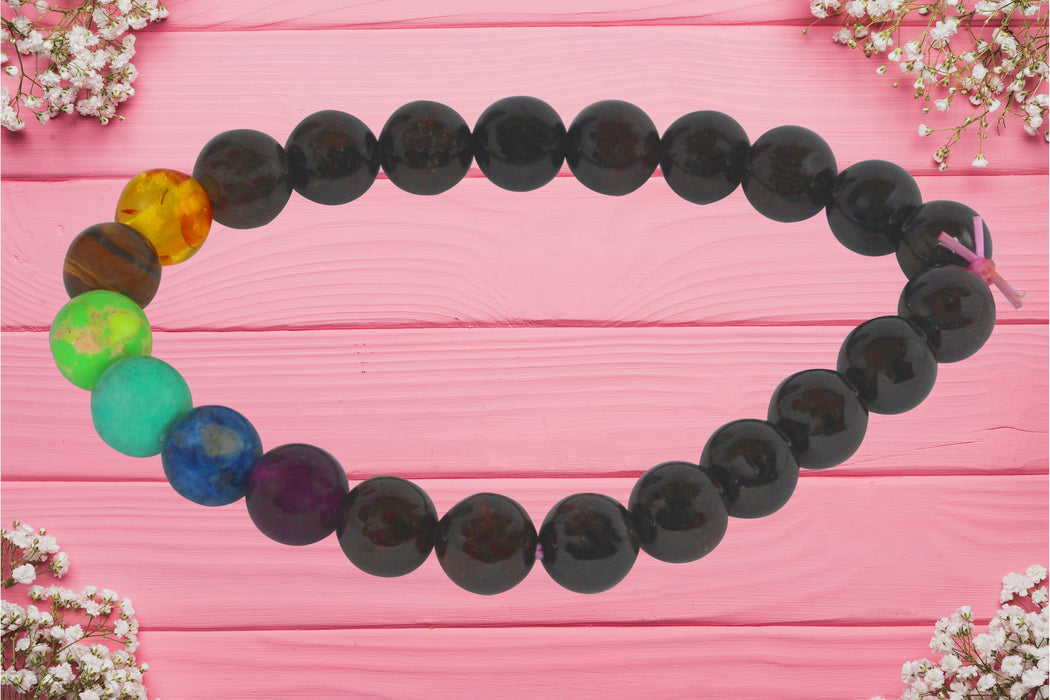 Energized Garnet & 7 Chakra Healing Bracelet | Brahmatells - BrahmatellsStore