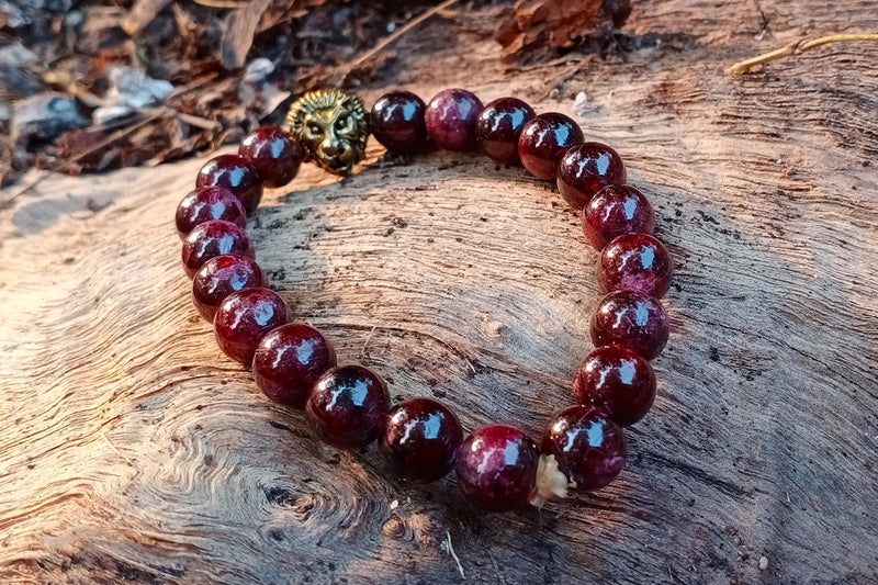 Energized Garnet Bracelet for Love, Health & Success | Brahmatells - BrahmatellsStore