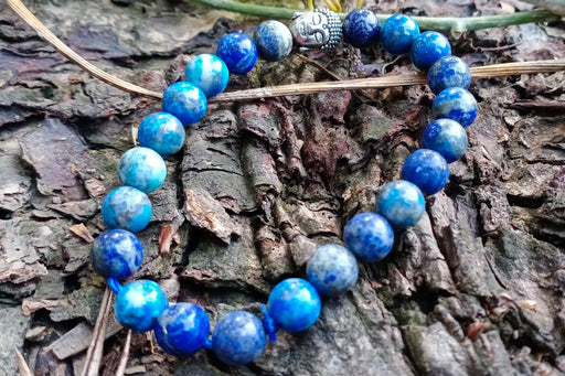 Energized Lapis Lazuli Bracelet for Wisdom & Creativity | Brahmatells - BrahmatellsStore