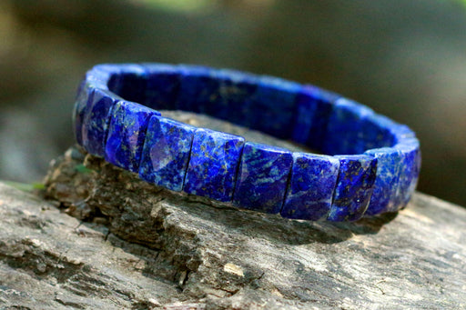 Energized Lapis Lazuli Bracelet for Wisdom & Protection | Brahmatells - BrahmatellsStore