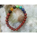 Energized Red Jasper Bracelet for Stability & Abundance | Brahmatells - BrahmatellsStore