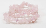 Energized Rose Quartz Chips Bracelet for Heart Healing | Brahmatells - BrahmatellsStore