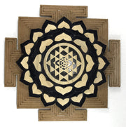 Energized Sri Yantra Plate, Sri Yantra, Shri Yantra, Crystal Grid. - BrahmatellsStore