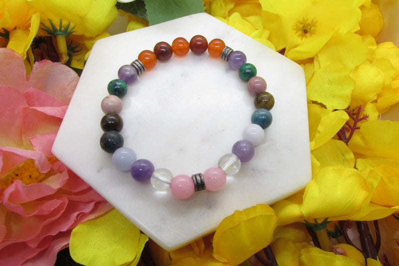 Energized Weight Loss Crystal Bracelet | Brahmatells Wellness Collection - BrahmatellsStore