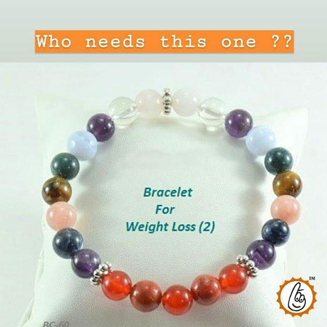 Energized Weight Loss Crystal Bracelet | Brahmatells Wellness Collection - BrahmatellsStore