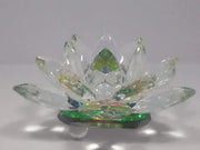 Feng Shui Crystal Lotus Figurine for Harmony & Prosperity | Brahmatells - BrahmatellsStore