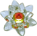Feng Shui Transparent Crystal Lotus for Harmony & Wealth | Brahmatells - BrahmatellsStore