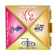 Fengshui Vastu Reiki Symbol Wooden Wish Box Cash Box Pyramid Storing Crystals - BrahmatellsStore