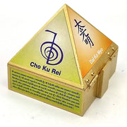 Fengshui Vastu Reiki Symbol Wooden Wish Box Cash Box Pyramid Storing Crystals - BrahmatellsStore