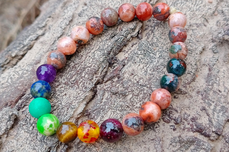 Fire Agate Vitality Bracelet - Rejuvenate Your Energy | Brahmatells - BrahmatellsStore