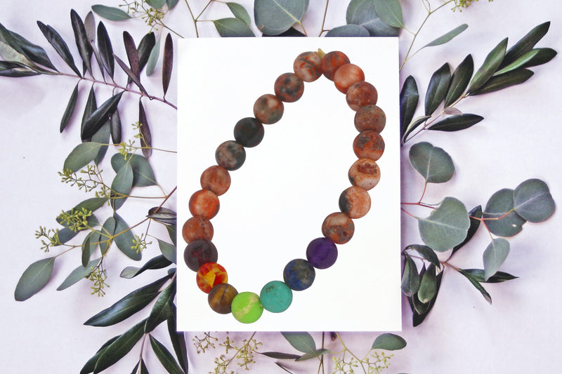 Fire Agate Vitality Bracelet - Rejuvenate Your Energy | Brahmatells - BrahmatellsStore