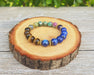 Focus & Willpower Bracelet: Ruby Zoisite & Labradorite - Brahmatells - BrahmatellsStore