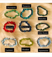 Gemstone Chip Bracelets Collection - Embrace Natural Beauty | Brahmatells - BrahmatellsStore