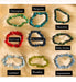 Gemstone Chip Bracelets Collection - Embrace Natural Beauty | Brahmatells - BrahmatellsStore