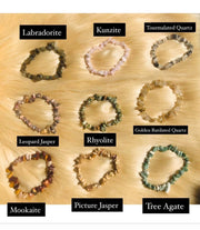 Gemstone Chip Bracelets Collection - Embrace Natural Beauty | Brahmatells - BrahmatellsStore