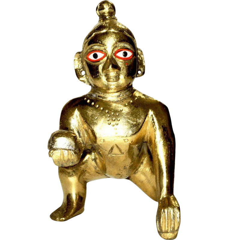 Golden-Laddu-Gopal - BrahmatellsStore
