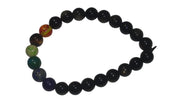 Golden Obsidian 7 Chakra Bracelet for Balance & Insight | Brahmatells - BrahmatellsStore