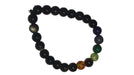 Golden Obsidian 7 Chakra Bracelet for Balance & Insight | Brahmatells - BrahmatellsStore