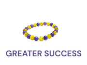 Greater Success Bracelet - Citrine & Amethyst for Focus & Positivity - BrahmatellsStore