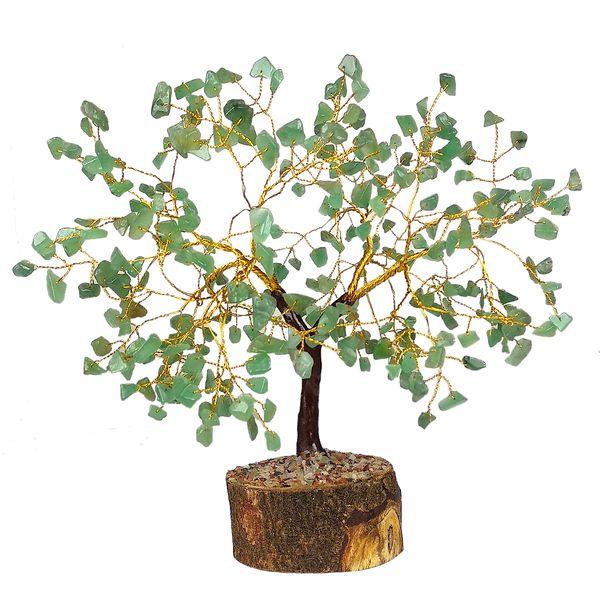 Green Aventurine Crystal Wishing Tree - BrahmatellsStore
