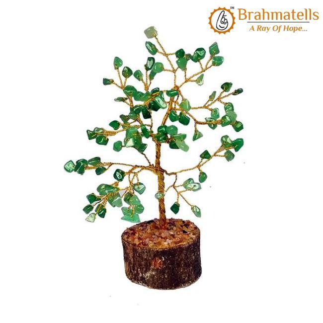 Green Aventurine Crystal Wishing Tree - BrahmatellsStore