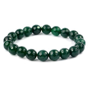 Green Aventurine Diamond Cut Bracelet - 8mm Beads for Reiki Healing - BrahmatellsStore