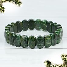 Green Aventurine Diamond Cut Bracelet - 8mm Beads for Reiki Healing - BrahmatellsStore