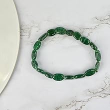 Green Aventurine Diamond Cut Bracelet - 8mm Beads for Reiki Healing - BrahmatellsStore
