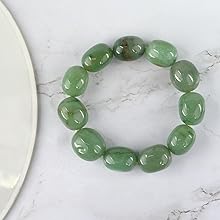 Green Aventurine Diamond Cut Bracelet - 8mm Beads for Reiki Healing - BrahmatellsStore