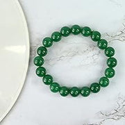 Green Aventurine Diamond Cut Bracelet - 8mm Beads for Reiki Healing - BrahmatellsStore