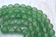 Green Aventurine Mala & Bracelet Set - 8mm Diamond Cut Beads - BrahmatellsStore