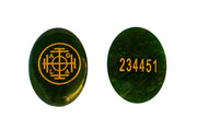 Green Aventurine Tumble With Money Code - BrahmatellsStore