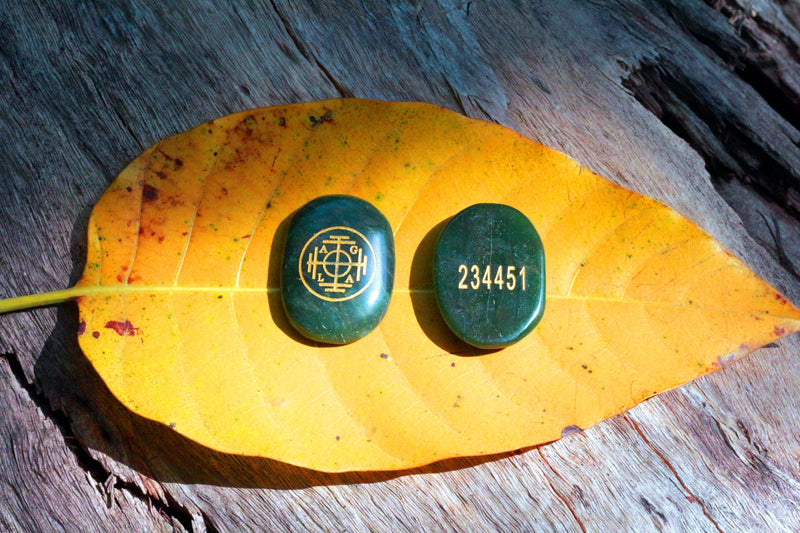 Green Aventurine Tumble With Money Code - BrahmatellsStore