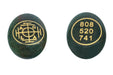 Green Aventurine with Zibu Symbol and Money Code Combo - BrahmatellsStore