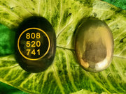 Green Aventurine with Zibu Symbol & Pyrite - BrahmatellsStore