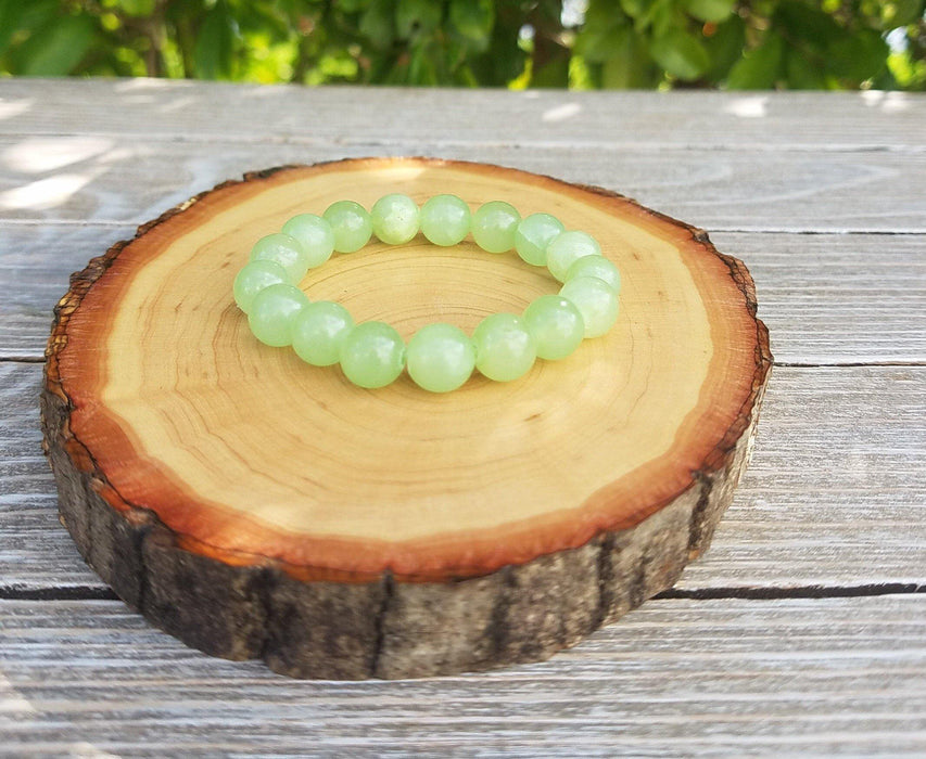 Green Calcite Bracelet for Balance & Healing | Brahmatells - BrahmatellsStore