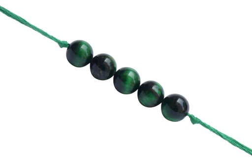 Green Cat's Eye Band for Spiritual Clarity | Brahmatells - BrahmatellsStore