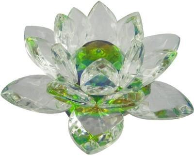 Green Crystal Lotus for Positive Energy | Brahmatells - BrahmatellsStore