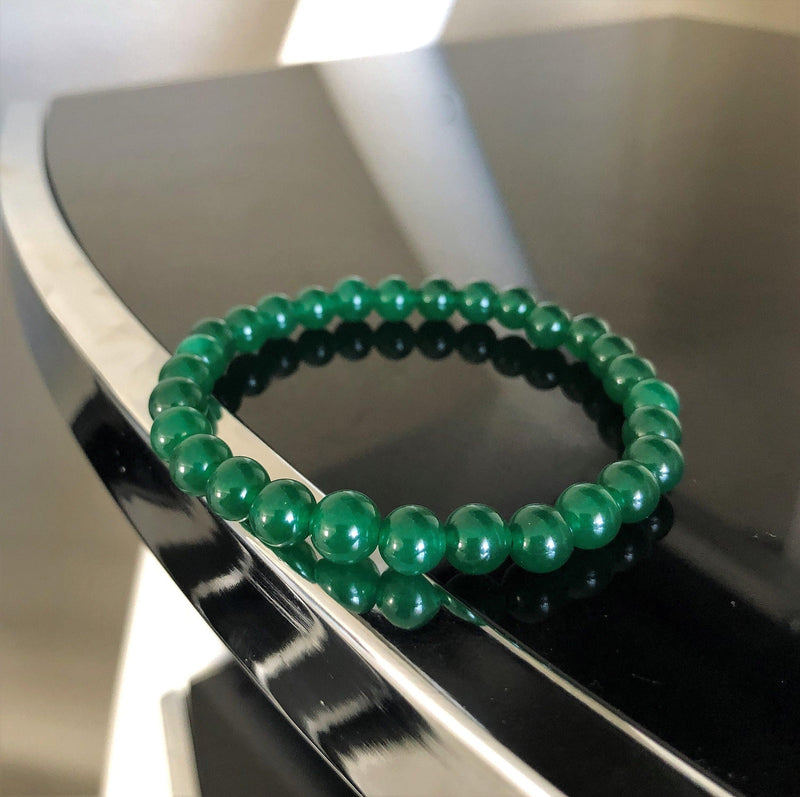 Green Jade Bracelet for Healing & Prosperity | Brahmatells - BrahmatellsStore