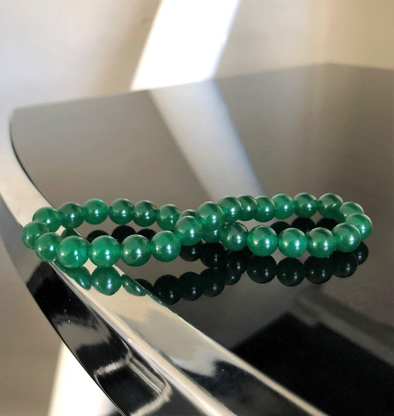 Green Jade Bracelet for Healing & Prosperity | Brahmatells - BrahmatellsStore