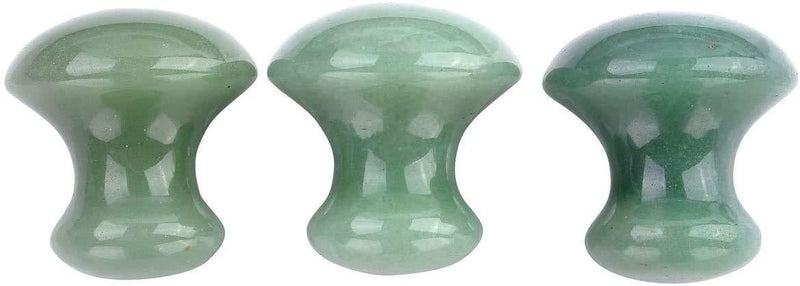 Green Jade Mushroom Gua Sha | Brahmatells - BrahmatellsStore