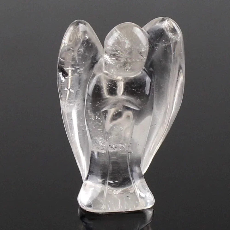 Hand Carved Gemstone Crystal Angel Figurines | Brahmatells - BrahmatellsStore