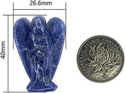 Hand Carved Gemstone Crystal Angel Figurines | Brahmatells - BrahmatellsStore