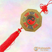 Hanging _Feng_Shui_pa kua mirror - BrahmatellsStore