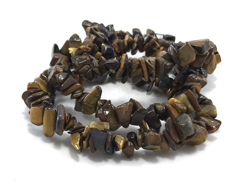 Harness Courage with Energized Tiger's Eye Chips Bracelet | Brahmatells - BrahmatellsStore