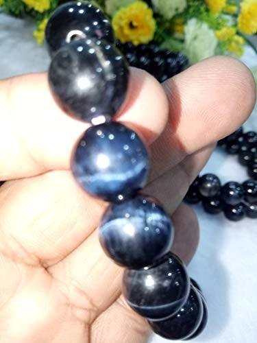 Hawk Eye Stone Bracelet 8mm: Mindfulness & Protection | Brahmatells - BrahmatellsStore