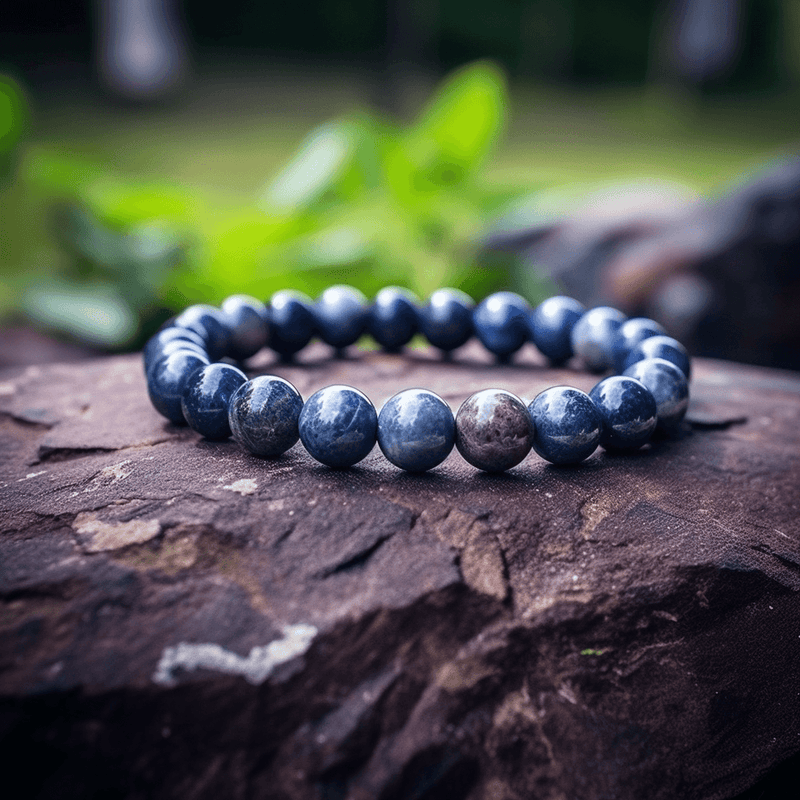 Hawk Eye Stone Bracelet 8mm: Mindfulness & Protection | Brahmatells - BrahmatellsStore